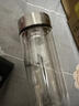 希诺（heenoor）双层玻璃杯男家用商务办公泡茶杯子过滤车载水杯XN-9301 265mL 实拍图