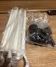 密林厨房夹缝置物架多层果蔬储物小推车移动冰箱侧收纳架 四层黑18cm 实拍图