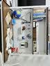 木亦凡实木电脑桌洞洞板书桌书架一体办公桌置物架书桌学生专用卧室桌子 【金橡色+黑架】三层书架+洞洞板 80x60x178cm+送洞洞板20件套 实拍图