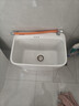 MYRTO阳台拖把池 陶瓷拖布池 洗地墩布水池槽卫生间落地式家用拖把盆 49x35x49cm加高款 实拍图