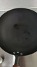 炊大皇铁锅家用无涂层不锈炒锅燃气灶专用炒锅炒菜锅平底锅极铁锅30cm 实拍图