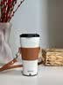 膳魔师（THERMOS）便携电动搅拌杯咖啡杯新款陶瓷涂层车载办公室保温杯高颜值水杯子 膳魔师-曜夜黑【395ml】 实拍图