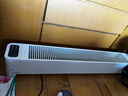 美的（Midea）【APP智能】石墨烯家用踢脚线取暖器 遥控电热电暖器 浴室速热电暖气 节能暖风机全屋升温HDS22LYR 实拍图