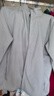 京东京造摇粒绒外套防静电抓绒衣保暖卫衣夹克男女同款t恤打底 浅灰色 M 实拍图