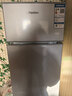 荣事达（Royalstar）小冰箱小型家用出租房双门一级能效宿舍冷藏冷冻两用节能电冰箱 86A158【一级能效】【三天不到1度电】银 实拍图