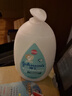 强生婴儿抚触润肤油100ml+牛奶身体乳500ml润肤露保湿护肤套装 实拍图