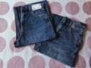 优衣库常规款女装男装宽松廓形牛仔裤/弯刀镰刀裤子479000 482280 482280/67海蓝色 27 /160/68A 实拍图