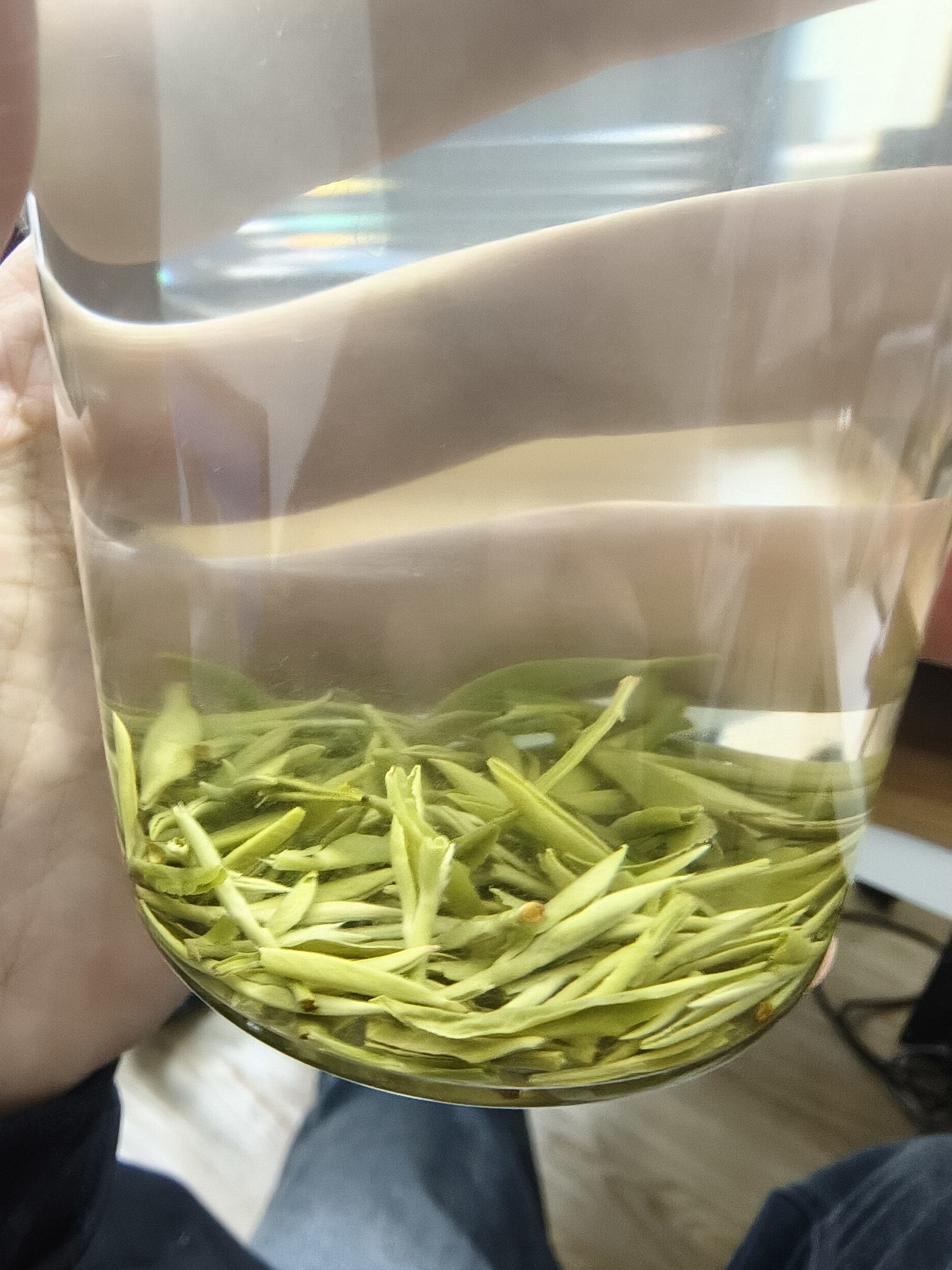 贡苑2026新茶头采芽洞庭纯手工特级碧螺春200g 高端绿茶中秋茶叶礼盒 实拍图