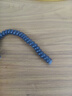 新款发绳女扎头简约气质头绳无痕电话线发圈高弹力皮筋头饰 蓝色【1个装】 实拍图