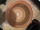 陶土花盆陶瓷花盆特大号特价批发紫砂盆红陶花盆送托盘兰花盆 口径44（特大一个 实拍图