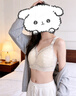 古今（GUJIN）内衣女夏季薄款大胸显小纯棉聚拢防下垂收副乳蕾丝文胸罩2026新 梨花白 【聚拢承托】 80B (36) 实拍图