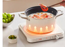 美的（Midea）家用电磁炉电陶炉电池炉2200W大功率猛火新型电磁灶一体微晶面板爆炒炒菜定时火锅炉MC-HGE22BF09 实拍图