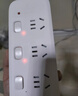 公牛（BULL）分控插座/插线板/插排/排插/接线板/宿舍家用桌面拖线板  3C认证  4位分控全长1米 独立开关 实拍图