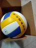 蜜乐糖排球5号PVC初中小学生中考训练比赛沙滩软排球标准机缝 实拍图