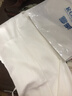 罗蒙（ROMON）真丝香云纱阔腿裤女夏季新款直筒裤高腰显瘦宽松桑蚕丝九分休闲裤 白色 抗皱免烫- XL 115-130 实拍图