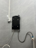 万和（Vanward）即热式电热水器变频恒温淋浴家用卫浴加热器速热防漏电洗澡器小型集成洗澡机免储水 7000W 【黑耀灰】水电分离 玻璃面板 实拍图