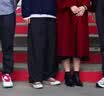 优衣库保暖休闲长裤女装/休闲裤裤子479402 57 深橄榄色 M /160/68A 实拍图