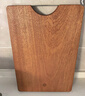 京东京造 菜板 砧案板切菜实木家用双面抗菌【乌檀整木】加厚 50*35*3cm 实拍图