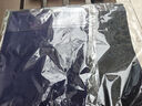 重磅纯棉短袖t恤男高档纯色印花休闲基础款内搭半袖打底衫 黑色 2XL  155-170斤 实拍图