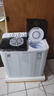 小鸭洗衣机半自动双桶双缸家用大容量小型租房宿舍波轮脱水甩干两用双杠省电老式强动力易操作以旧换新 13.5公斤 双缸 洗8.5+脱5 强劲电机终身联保 实拍图