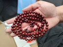 龍隐正宗小叶紫檀手串男女士款文玩手链檀香木佛珠子转运正品高端情侣 带金星款8mm*108颗（京仓速发） 实拍图