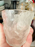 【京东物流】冰川纹玻璃杯时尚潮流ins风果汁杯酒杯水杯 冰川杯250ml6只 实拍图