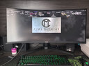 华硕VG34VQL3A 34英寸电竞显示器2K WQHD曲面带鱼屏 180Hz高刷 HDR400 125%sRGB广色域HVA屏1ms 实拍图