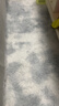 梦蜓长绒丝毛客厅地毯茶几卧室飘窗床边毯垫  简约银灰 70*160cm 实拍图