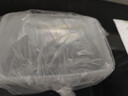 妙洁一次性饭盒方形带盖800ml*50只食品级野餐具可微波加热打包汤碗筷 实拍图