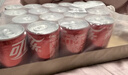 可口可乐（Coca-Cola）汽水 碳酸饮料 200ml*24罐  迷你摩登罐 新老包装随机发货 实拍图