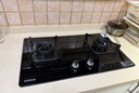 康佳（KONKA）燃气灶煤气灶双灶家用 5.2kW极焰可拆卸清洁嵌入式台式双灶具 防爆玻璃面板 JZT-B500Y（天然气） 实拍图