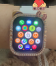 Apple/苹果 Watch S11 智能手表GPS+蜂窝款42毫米玫瑰金色铝金属表壳淡桃粉色运动型表带S/M MF984CH/B 实拍图