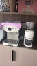 柏翠(petrus) 咖啡机意式浓缩家用小型半自动蒸汽打奶泡PE3833海盐小方  实拍图