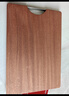 京东京造 菜板 砧案板切菜家用双面实木抗菌 【乌檀整木】40*27*2.5cm 实拍图