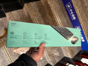 罗技（Logitech）MK220 键鼠套装 无线键鼠套装 办公键鼠套装  多媒体键鼠套装 带无线2.4G接收器 黑色 实拍图