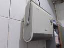 美的（Midea）【浴室新贵】暖风机浴室/台壁两用取暖器/石墨烯极速升温/节能小太阳抗菌过滤低噪音可移动HFS20XQ 实拍图