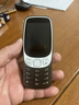 诺基亚（NOKIA）3210 4G 移动联通电信广电全网通 2.4英寸双卡双待 直板按键学生功能机备用手机黑色 实拍图