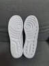 特步情侣男女板鞋小白鞋空军一号春夏透气耐磨百搭运动板鞋休闲鞋 实拍图