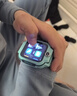 小天才儿童电话手表Q3玉髓绿AI精准定位防水大屏视频通话学生儿童智能手表爆款升级移动支付男孩女孩 实拍图