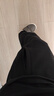 安踏（ANTA）运动裤男抗皱卫裤春季通勤百搭跑步长裤子男士休闲裤直筒针织裤 【升级挺括版-直筒】黑色7302-1 拉链口袋 2XL 实拍图