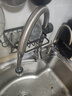 京东京造 厨房水龙头304不锈钢双水花360°旋转冷热双控适用于水槽洗菜盆 实拍图