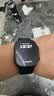 W&P新款适用苹果手表表带apple watch ultra3/2海洋硅胶双扣回环表带iwatch S11/10/9/8/7/SE 黑色45 实拍图