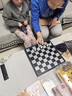 友邦（UB） 国际象棋黑白磁性折叠便携成人儿童学生教学用棋4812B-C(大号) 实拍图