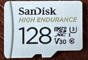 闪迪（SanDisk）128GB TF（MicroSD）4K内存卡 行车记录仪 监控摄像头专用 循环录制10,000小时 高耐用存储卡 实拍图