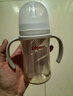 贝亲（Pigeon）自然成长翻盖直饮吸管 大童奶瓶330ml 经典款 18月+  AA278 实拍图