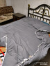 洁丽雅（Grace）纤维被子被芯加厚双人四季被芯被褥秋冬被6斤 灰色200*230cm  实拍图