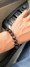 可塘明珠 冰种黑曜石手链彩虹眼冰曜石手串男女士天然单圈水晶饰品黑曜岩 情人节礼物 狗年饰品 珠径12MM男女通用款 实拍图