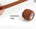 皇家密码5根高马尾发绳加粗发圈高弹力耐用扎丸子头无接缝发绳 黑色装5根 实拍图
