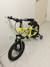 凤凰（Phoenix）儿童自行车男女宝宝脚踏车3-8-12岁儿童山地车14-18-22寸小孩单车 极氪辐条轮+ 活力黄+ 悍马辅助轮 16寸适合身高（105-130cm） 实拍图