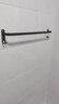 京东京造 反重力系列免打孔毛巾架太空铝浴巾架单杆厨房卫生间浴室60cm 实拍图